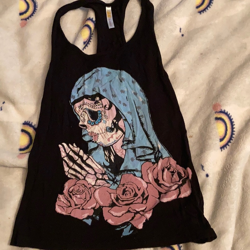 Razor back graphic tank